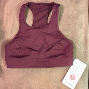Lululemon Pace Perfect Bra (dark adobe)